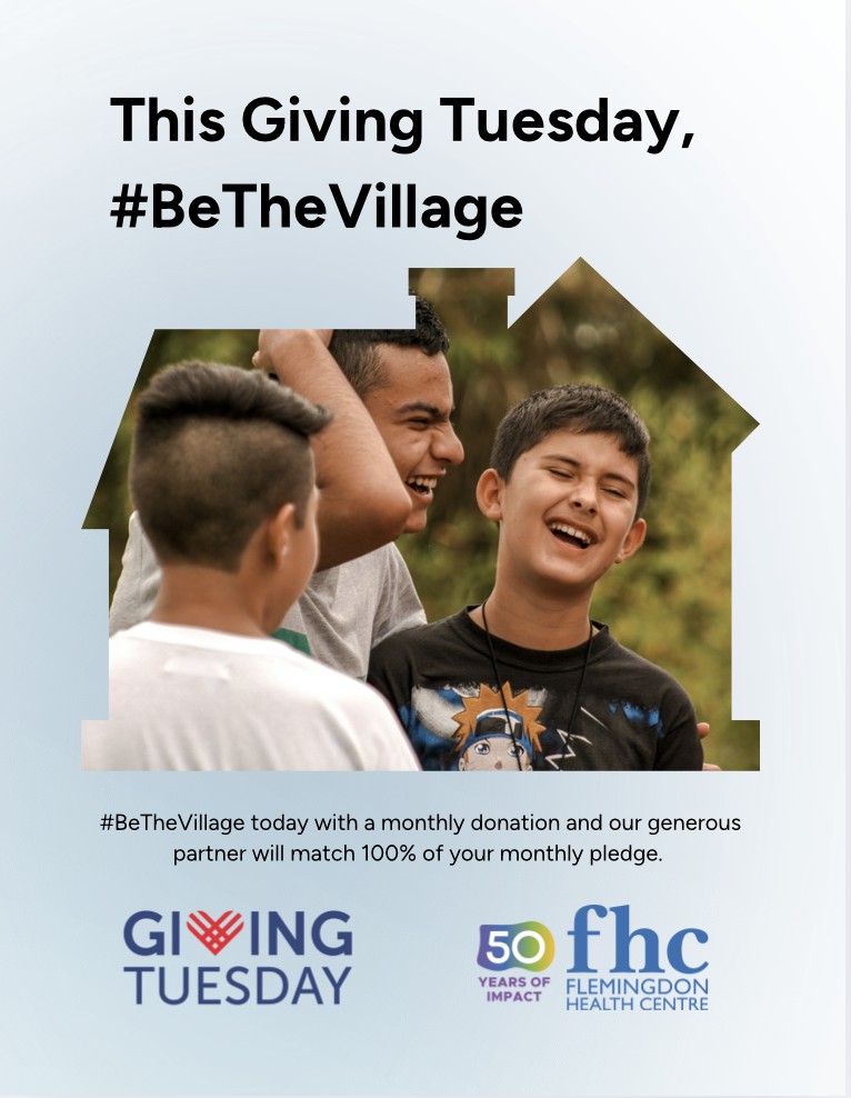 This Giving Tuesday, #BeTheVillage - Be the Village - CanadaHelps